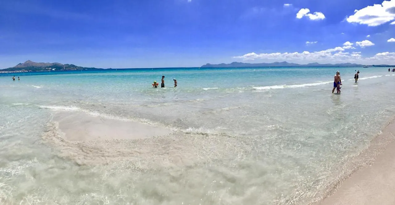 Villa Pam Beach House Playa De Muro - 200M To Beach With Hot Tub 阿尔库迪亚 西班牙