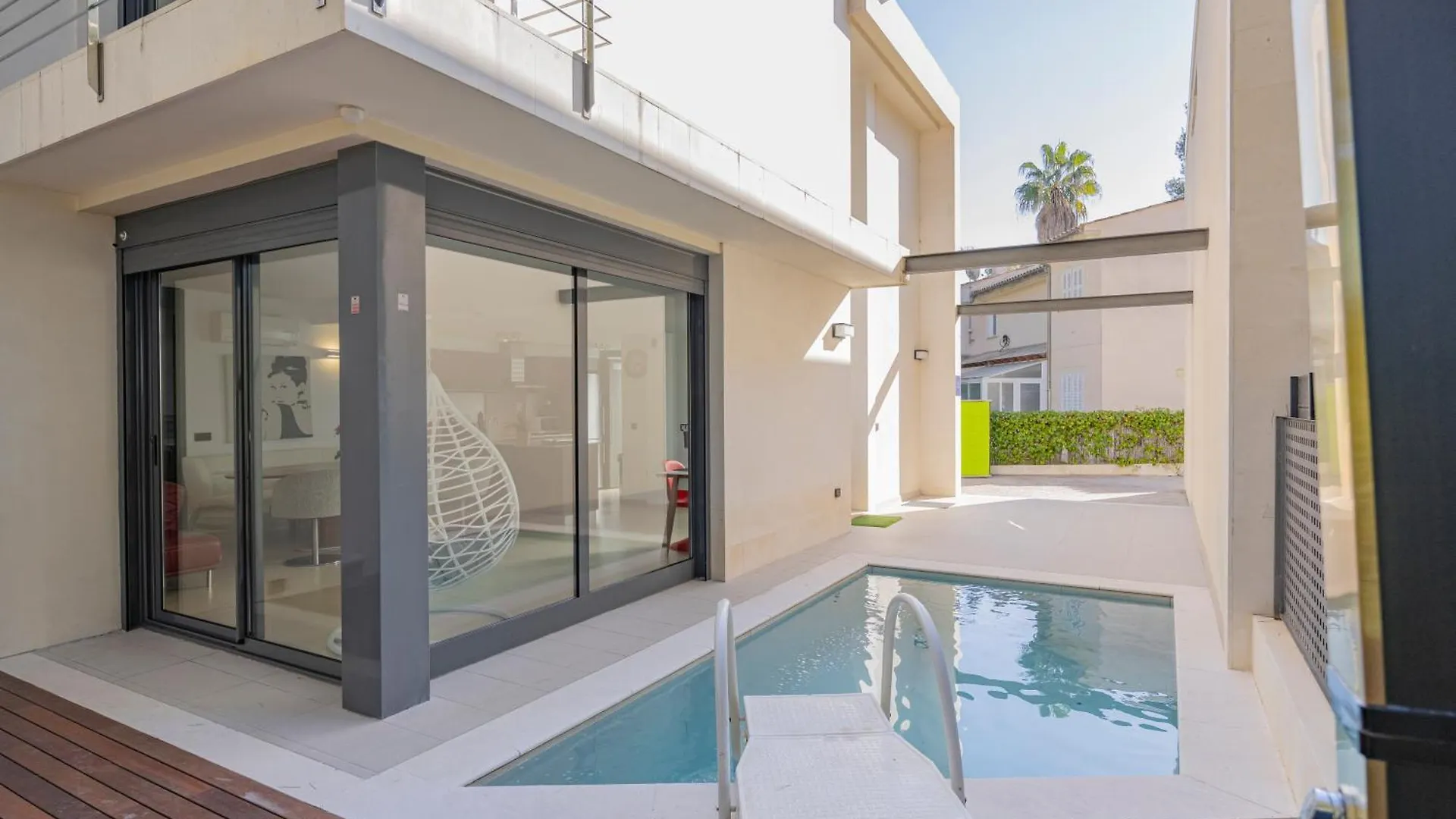 Villa Pam Beach House Playa De Muro - 200M To Beach With Hot Tub 阿尔库迪亚